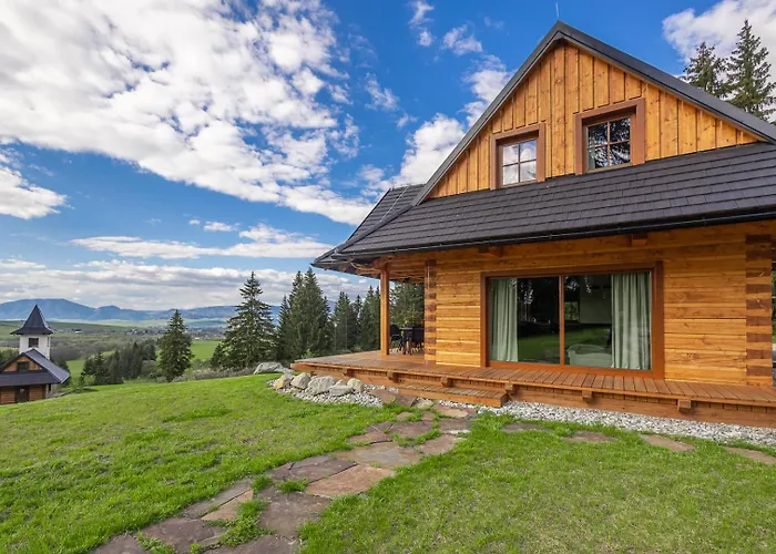 Domek alpejski Wellness With Amazing View Drevenica Medovka *