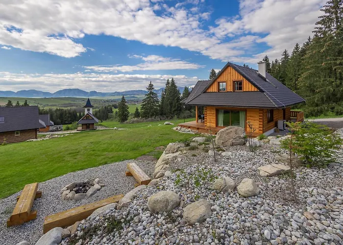 Domek alpejski Wellness With Amazing View Drevenica Medovka Dolina Demianowska